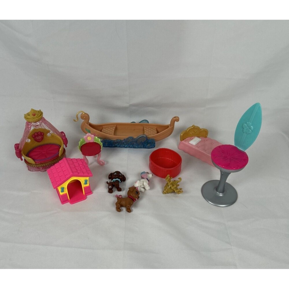 Bundle Of Barbie Princess Rapunzel Strawberry Shortcake Replacement Parts Pieces